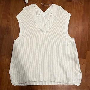 H&M knitted sweater vest